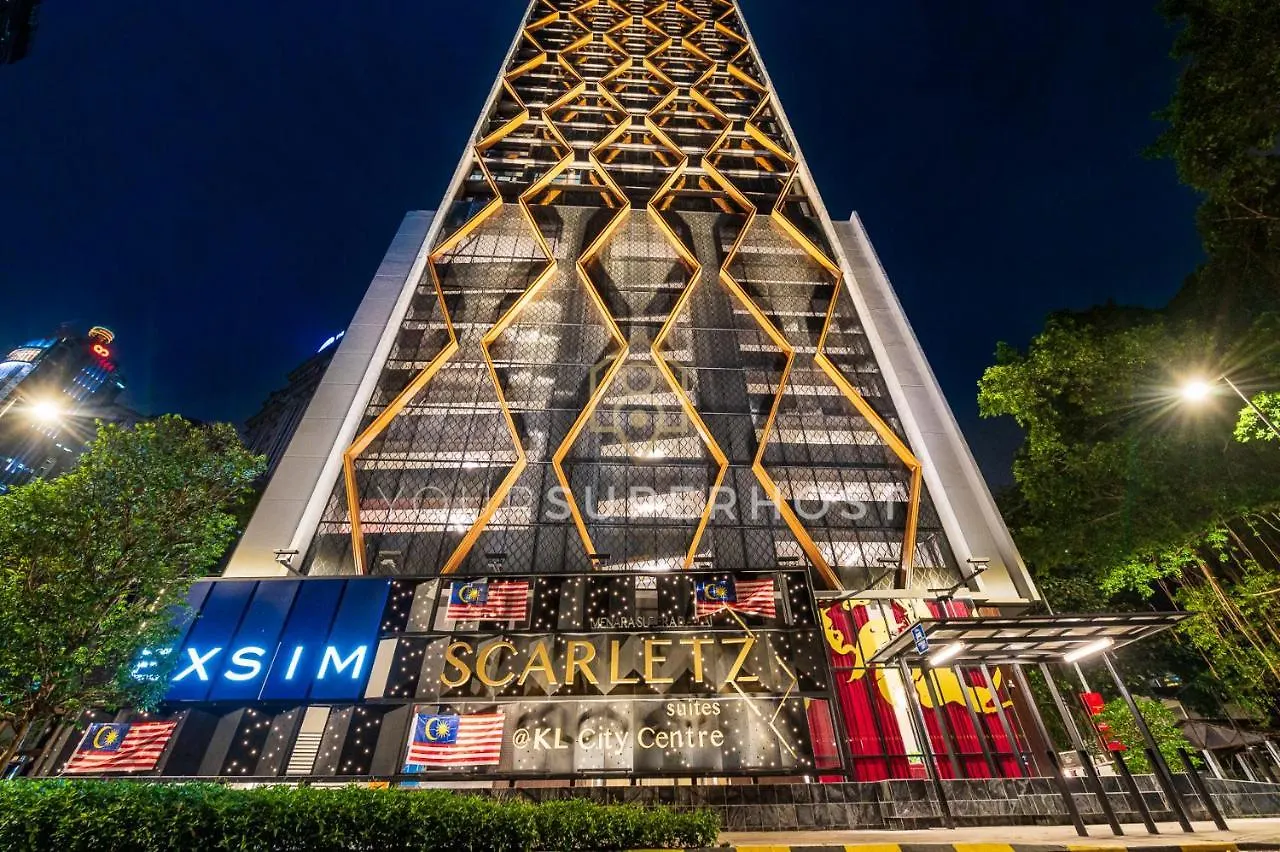 Scarletz Suites Near Klcc By Yoursuperhost Kuala Lumpur Appartement